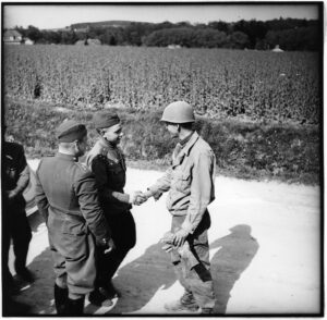 Američané v Čimelicích-foto Alexandr Paul-1945-001